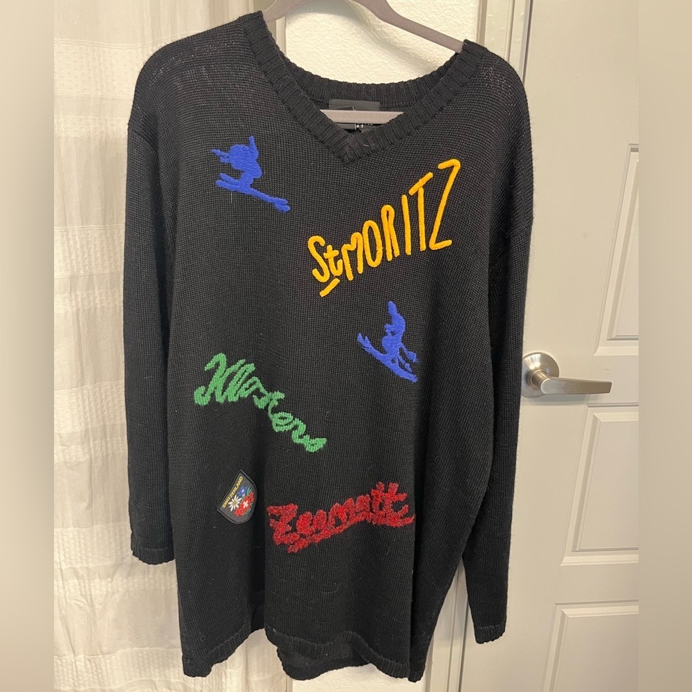 Vintage Ski Sweater
